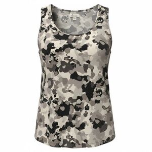 Denim & Co Camouflage Tank Top Women’s 3X Stretch Sleeveless Comfort Outdoors